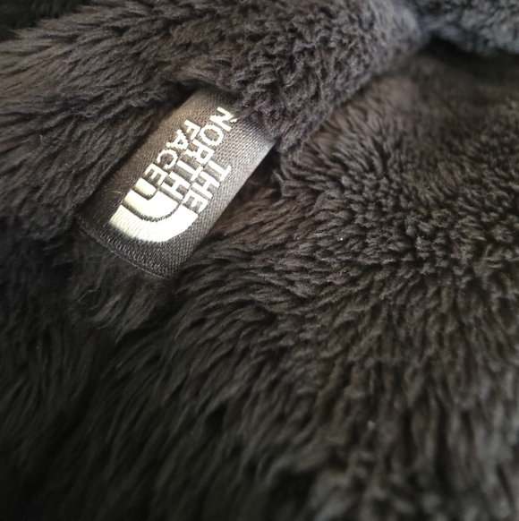 The North Face Women's Black 1/4 Zip Fleece Sherpa Pullover Sweater Medium - Picture 15 of 15